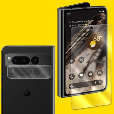 Screen Protector+Lens Protector fits T-Mobile Google Pixel Fold 5G Cellphone
