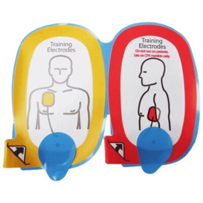 Übungs-Pads für Defibrillator Lifepak CR-Plus Trainer (5 Paar) ohne Verpackung