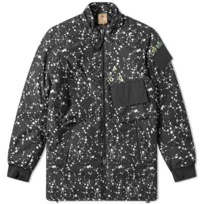 Nike MEN'S Nikelab ACG Insulated Jacket White Black Dots SIZE Medium BRAND NEW