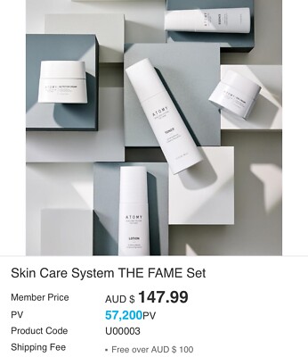 Atomy Skin Care System THE FAME