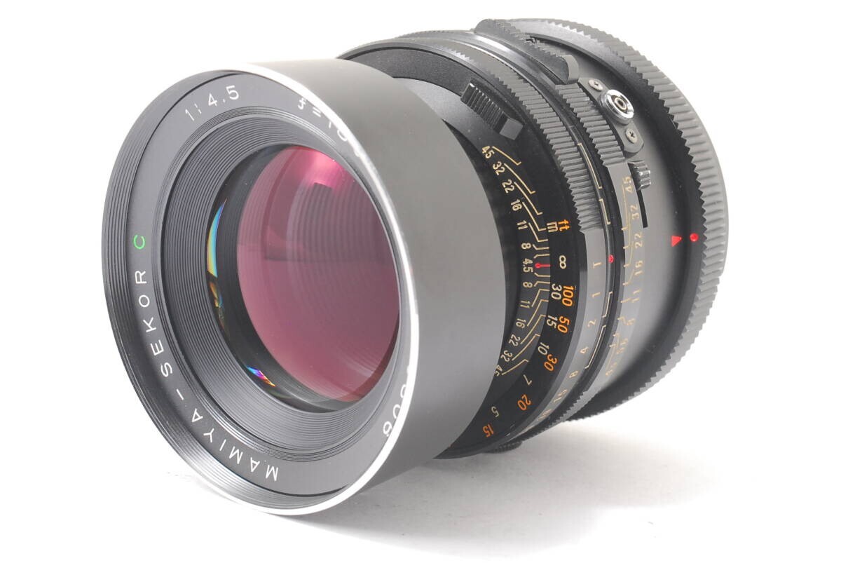 NM w/Hood] Mamiya Sekor C 180mm F4.5 MF Lens for RB67 Pro S