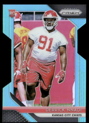 Derrick Nnadi 2018 Panini Prizm Prizm Light Blue #265 #/199 - Kansas City Chiefs