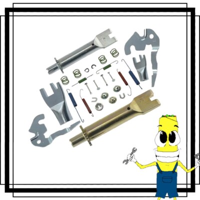 Complete Rear Brake Drum Hardware Kit for Nissan Sentra 1991-2000