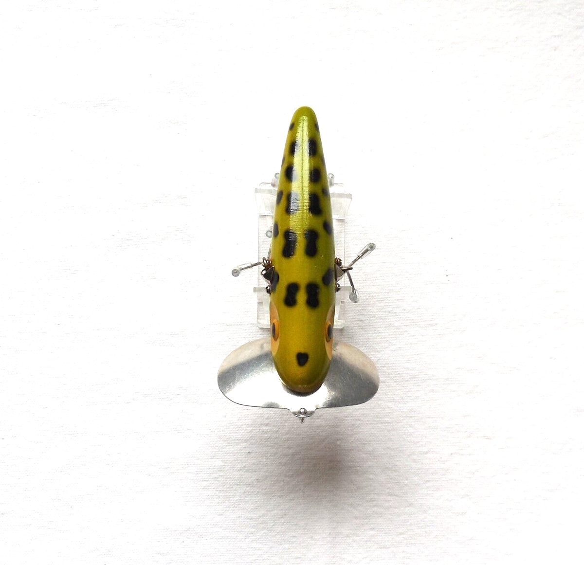 Fred Arbogast Musky Jitterbug Vintage Muskie Fishing Lure Wood