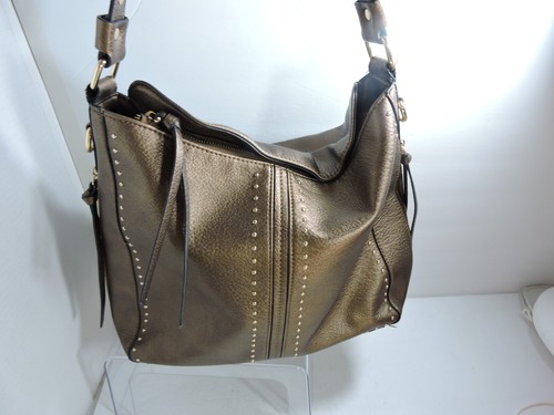 Montana West copper color faux leather purse with holster compartment on sides - Picture 15 of 16