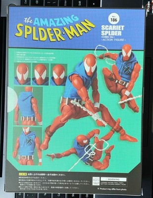 NEW MAFEX #186 Spider-Man Scarlet Spider Comic Version 6'' Action Figure CT Toys