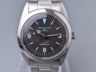 ZENO WATCH BASEL ZN-001 Explorer Black Dial Men's Watch