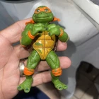 TMNT Michelangelo Teenage Mutant Ninja Turtle Soft Rubber Vintage 1992 Playmates