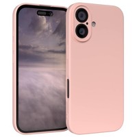 HandyhüLle FüR Apple Iphone 16 Silikon Back Cover Tpu Schutz Handy Case Rosa