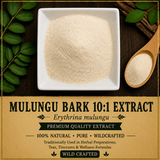 Mulungu Bark 10:1 Extract Erythrina mulungu Wild Crafted Powder  Amazon  USA
