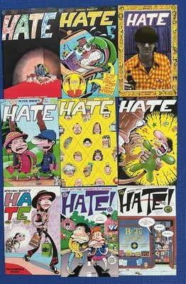 HATE Fantagraphics Books #5,#7,#10,#11,#12,#13,#14,#16,#19