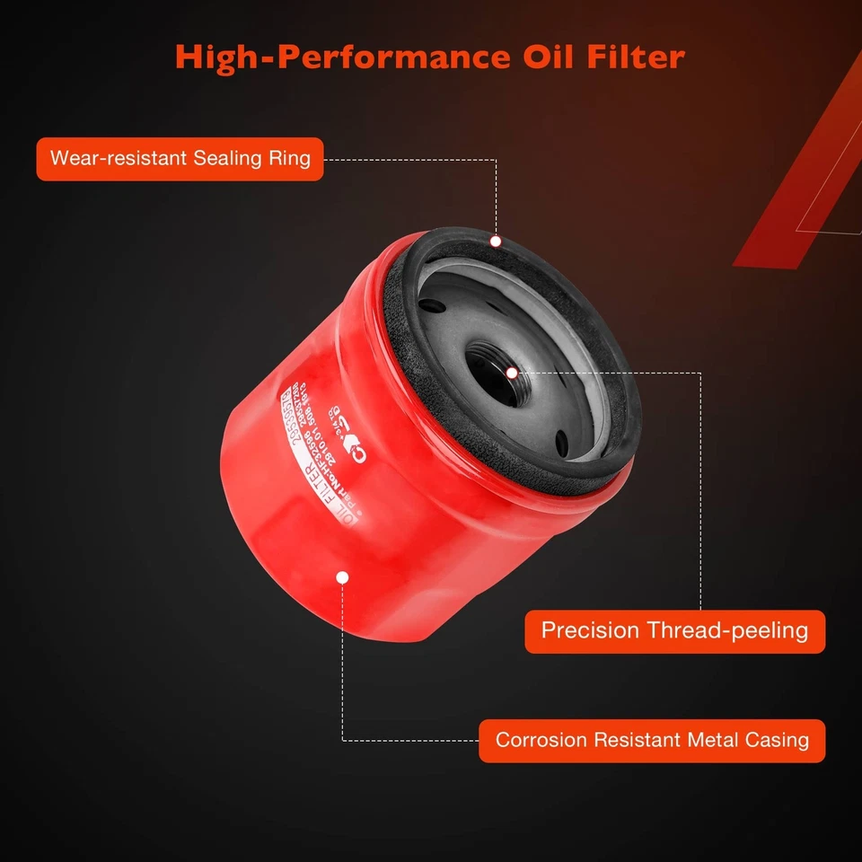 6X 6.6L Duramax Diesel Transmission Filter For 01-19 Chevy Silverado GMC Sierra - Image 4 of 4