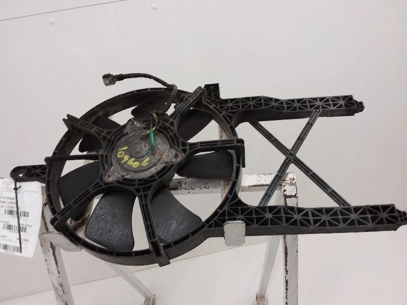 Nissan Frontier 2005 2006 ventilador radiador motor conjunto ventilador condensador 6 cilindros Foto 4 de 4