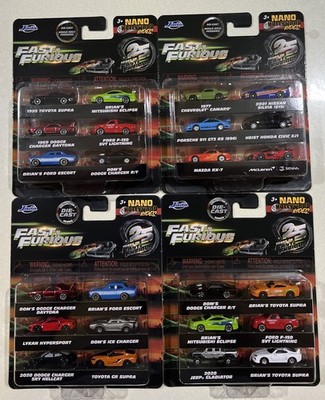 NEW 2026 Jada Hollywood Rides 25th Anniversary FAST & FURIOUS Nano