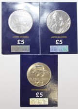 2020 Complete Set Of 3 Music Legends £5's Change Checker Sealed