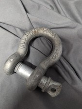 Vintage Anchor Shackle5/8 in., 3.25 ton, Galvanized Screw Pin Anchor Shackle
