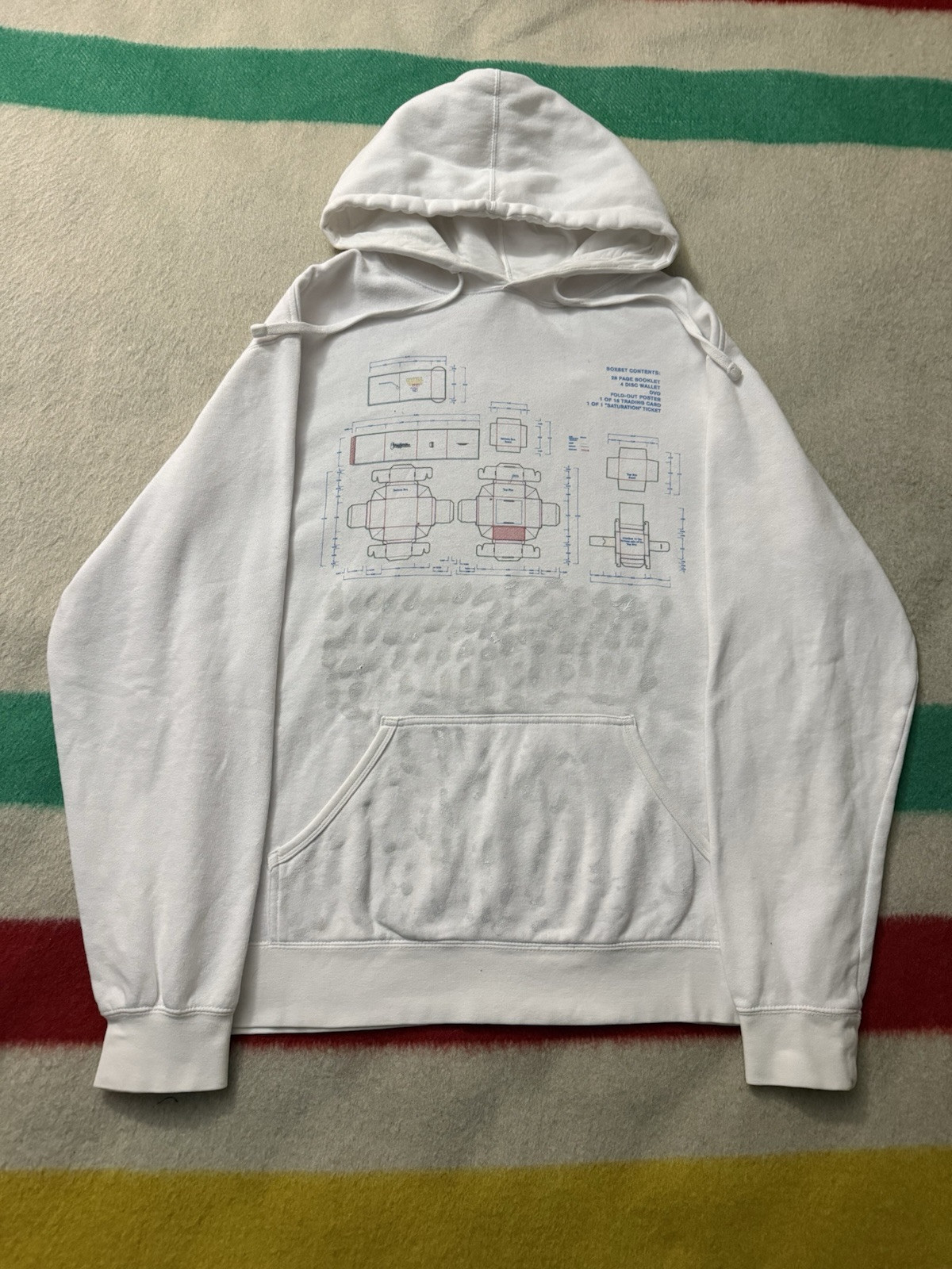 Brockhampton Saturation Bundle Paint Splatter Whi… - image 2