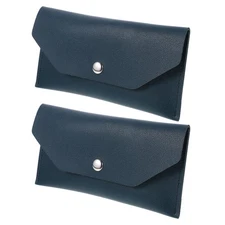 2 Pcs Cash Wallet Money Clip Stuffing Change Purse Organizer for Bills
