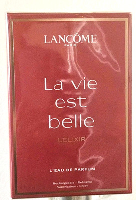 La Vie Est Belle L'elixir by Lancome L'eau De Parfum 3.4 oz Spray New With Box