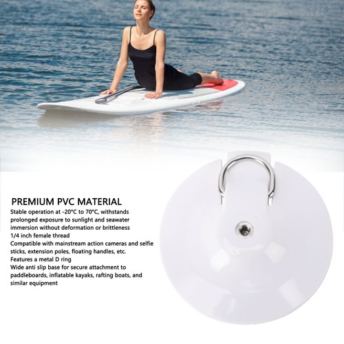 Paddle Boding ^Surfboard Camera Mount Base PVC Paddle Board Action Camera Base Stand ...