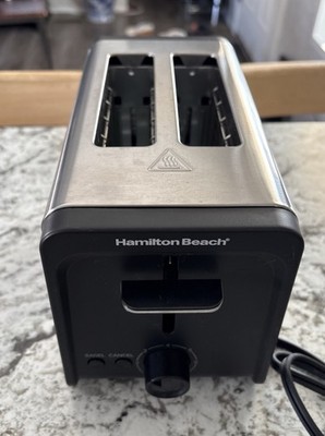 Hamilton Beach 2 Slice Toaster with Wide Slots, Bagel Function, Toast Boost,