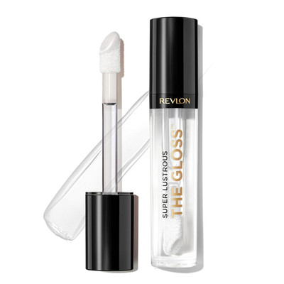 Super Lustrous Lip Gloss Crystal Clear Hydrating High Shine 0.13oz