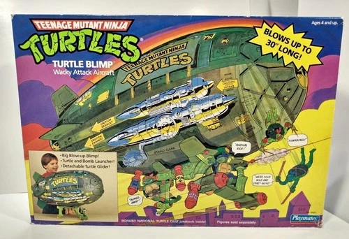 Vintage 1988 Teenage Mutant Ninja Turtles Turtle Blimp TMNT New Open Box