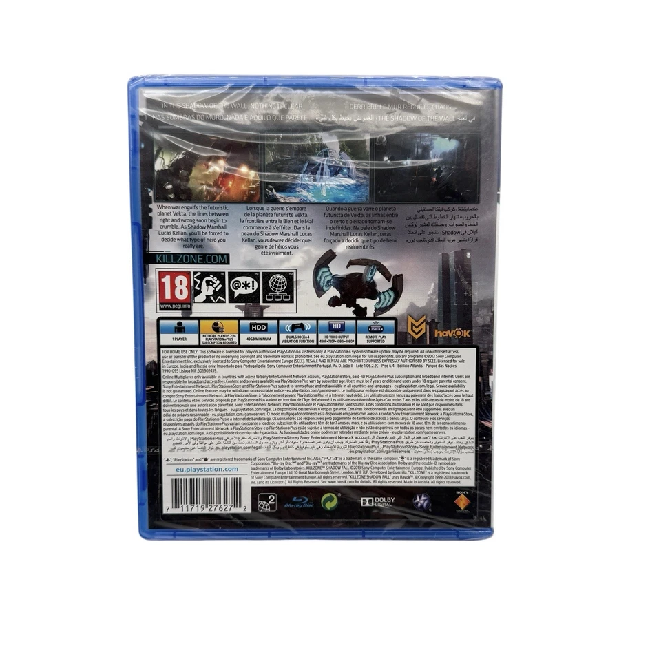 Killzone Shadow Fall - PS4 - UK PAL (Factory Sealed)  - Image 2 of 2