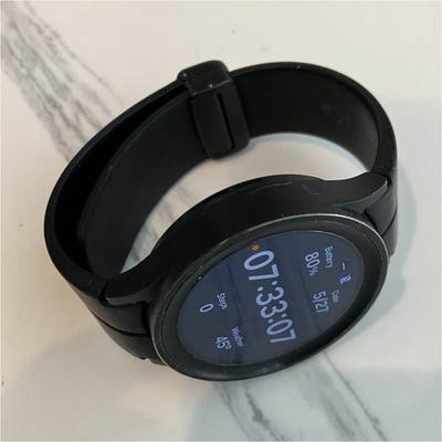 Samsung Galaxy Watch5 Pro PF6B 45mm Black Titanium GPS Fitness Tracker Bluetooth