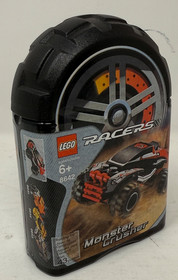 RARE LEGO RACERS MONSTER CRUSHER RACE TRUCK #8642 Tiny Turbos Retired Sealed NEW