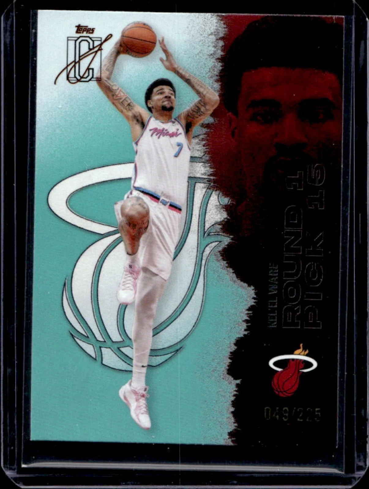 2025-26 Signature Class Kel'el Ware Veteran Teal Foil /225