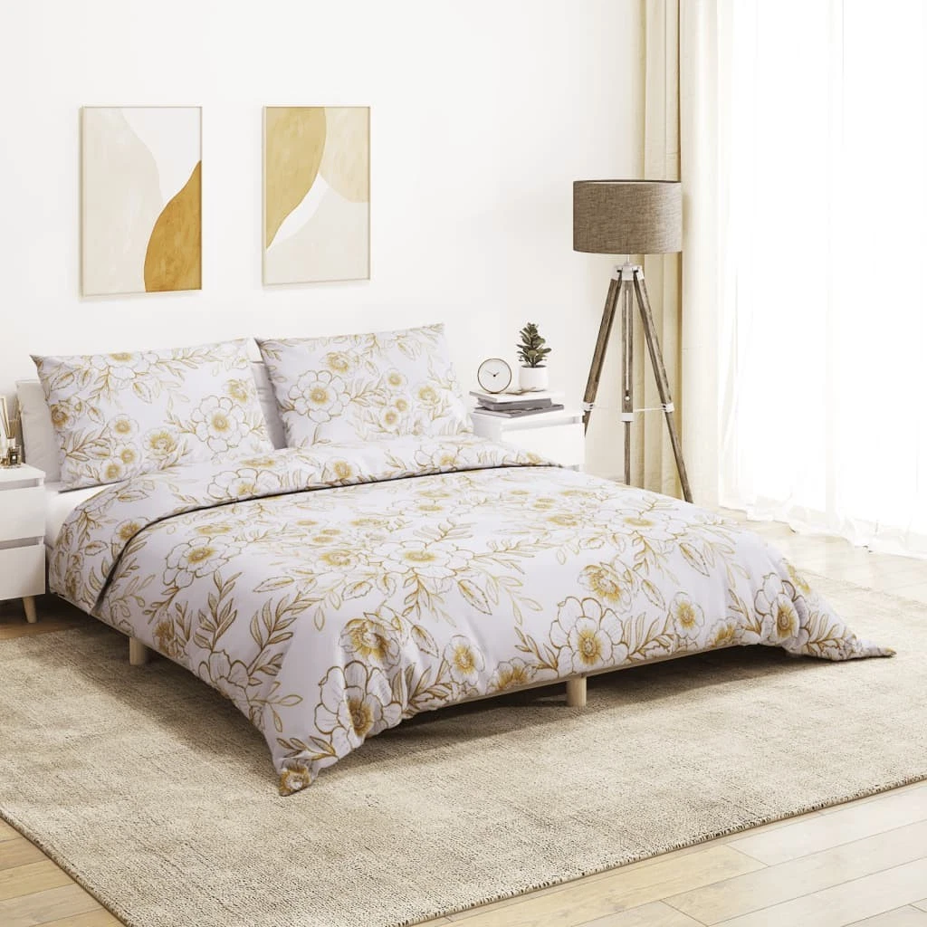 Gezu Copripiumino 240 X 260 Cm, In Raso Bianco, Tinta Unita, Set Da Letto In Seta Liscia E Setosa Lucida Morbido Set Di Copripiumino Per 2 Persone 95382840