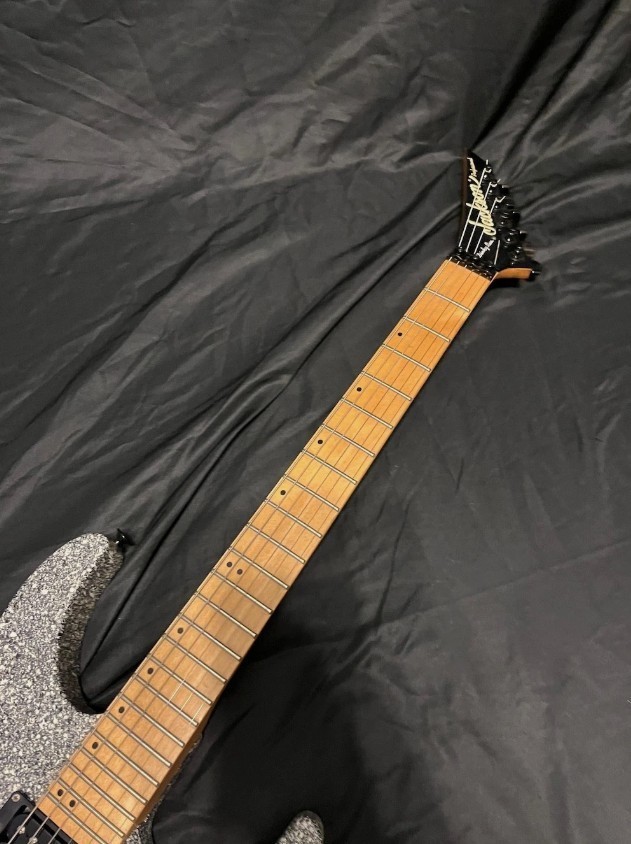 1992 Jackson Professional Dinky Reverse Stone Finish Guitar - w