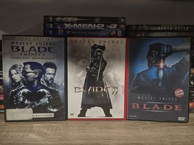DVD-Sammlung Blade 1+2 und Blade Trinity 2 Disc Edition FSK18