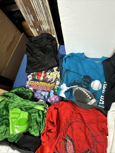 Paket Kleidung Kinder Junge gemischte Größen - Spiderman, Kostüme, Guardian Of Galxy Ec88 - Bild 10 von 12