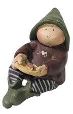 天使の置物 グノミーAnnekabouke Gnomy陶器