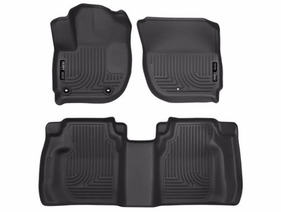 #ad Husky Weatherbeater Floor Liners Fit 2015 2020 Honda Fit Front 2nd Row 3pc Black $127.49