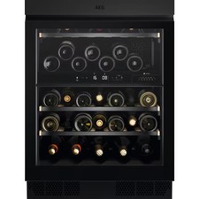 AEG AWUD040B8B Wine Cooler Undercounter Integrated Black GRADE A