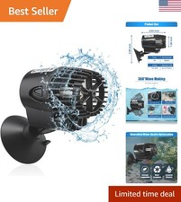 800GPH Mini Aquarium Circulation Pump Ultra-quiet Fish Tank Wave Maker With S...