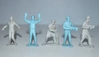 Vintage 1950s Marx Untouchables Playset Gangster Plastic Figures
