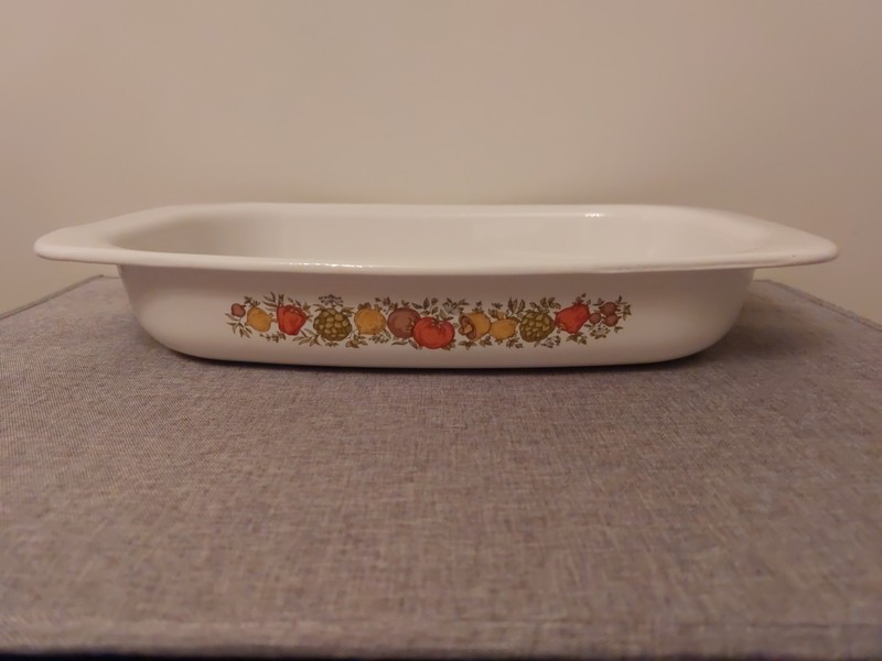 Vintage Corning Ware Spice of Life  P-21 Casserole 13x9x2