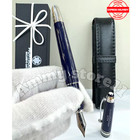 Bid MB Meisterstück Classique 163 Navy Blue Fountain Pen Platinum Trim Rare' — photo 2