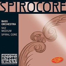 Thomastik SPIROCORE S42 MEDIUM Contrabass Bass Strings Set Thomastik Orch