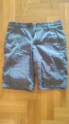 Under Armour Herren Kurze Hose Heatgear 30 Kariert Grau - Bild 1 von 2