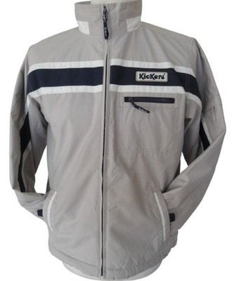 Jugend Kickers Jacke Fleece gefüttert Reißverschluss durch Brusteinsatz Stein Größen: S & M