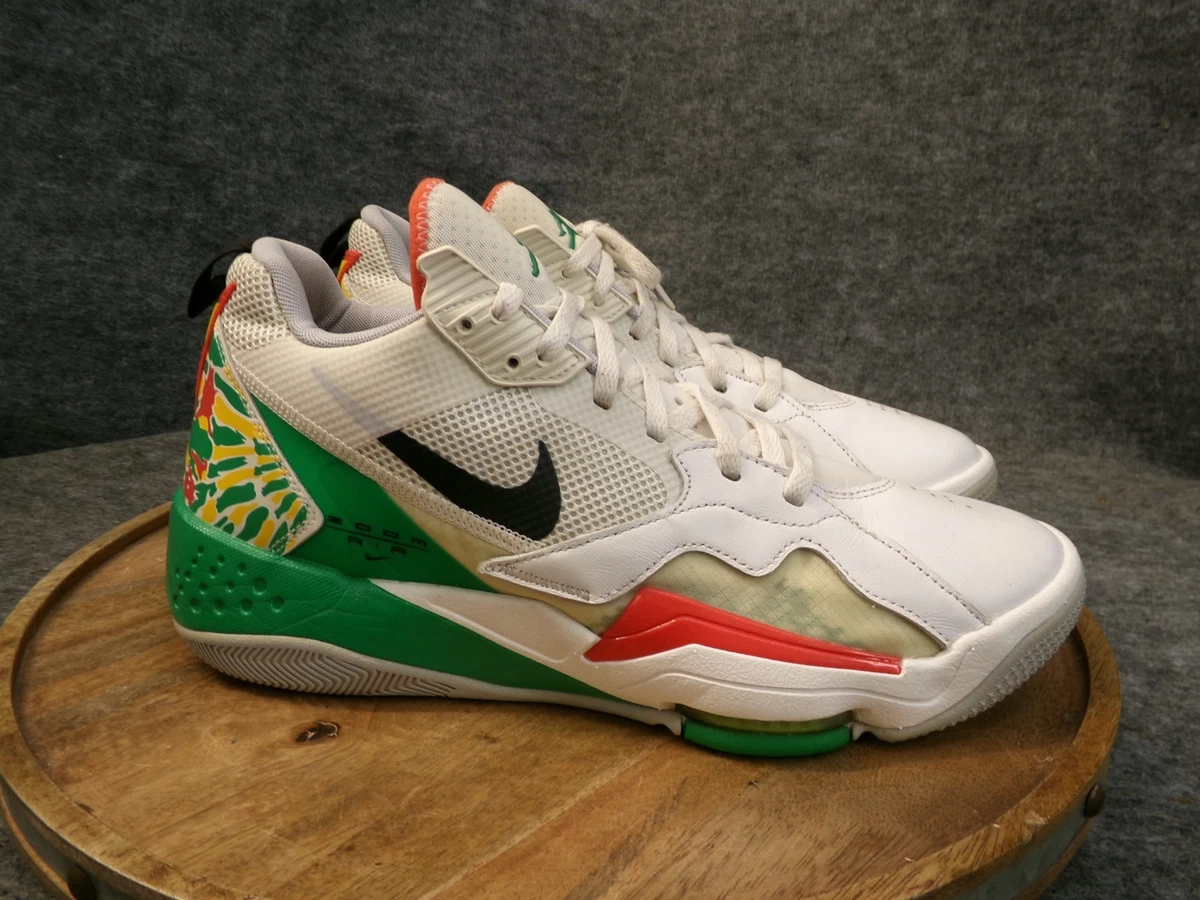 Nike Air Jordan Zoom \'92 \'White‎ Lucky Green Dark Sulfur’ Shoes Men’s Size 11 Nike Air JORDAN ZOOM  main image 2