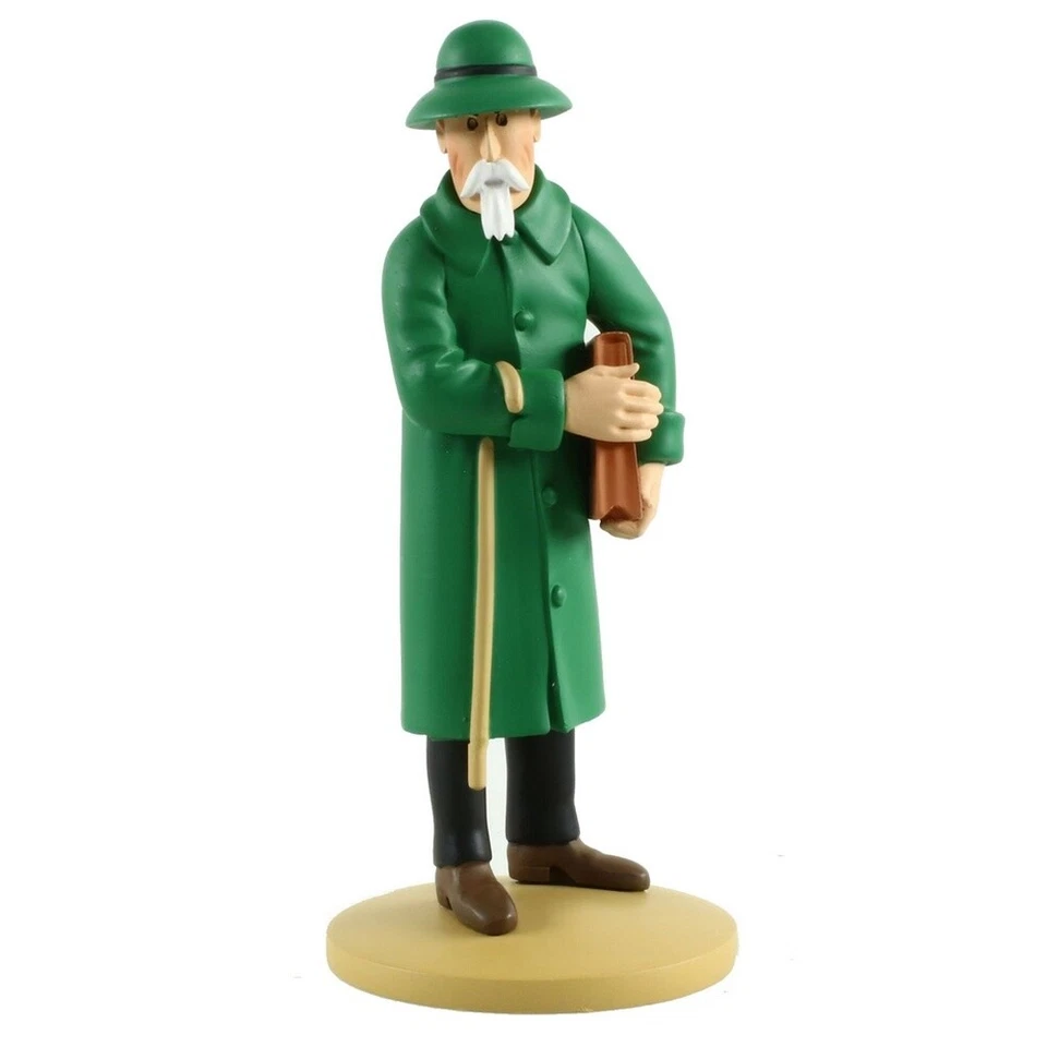 Figurine de collection Tintin Basil Bazaroff 13cm Moulinsart Nº76 (2014)