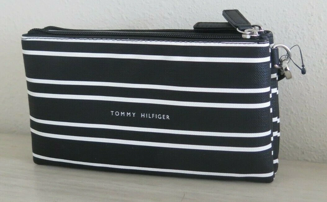Tommy hilfiger purse sales black and white