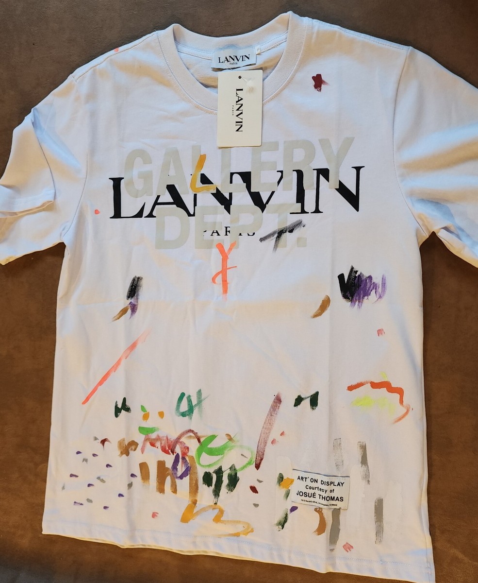 Gallery Dept. x Lanvin Collaboration Painted T-Shirt Size S Gallery Dept. x Lanvin Collaboration Painted T-Shirt Size S