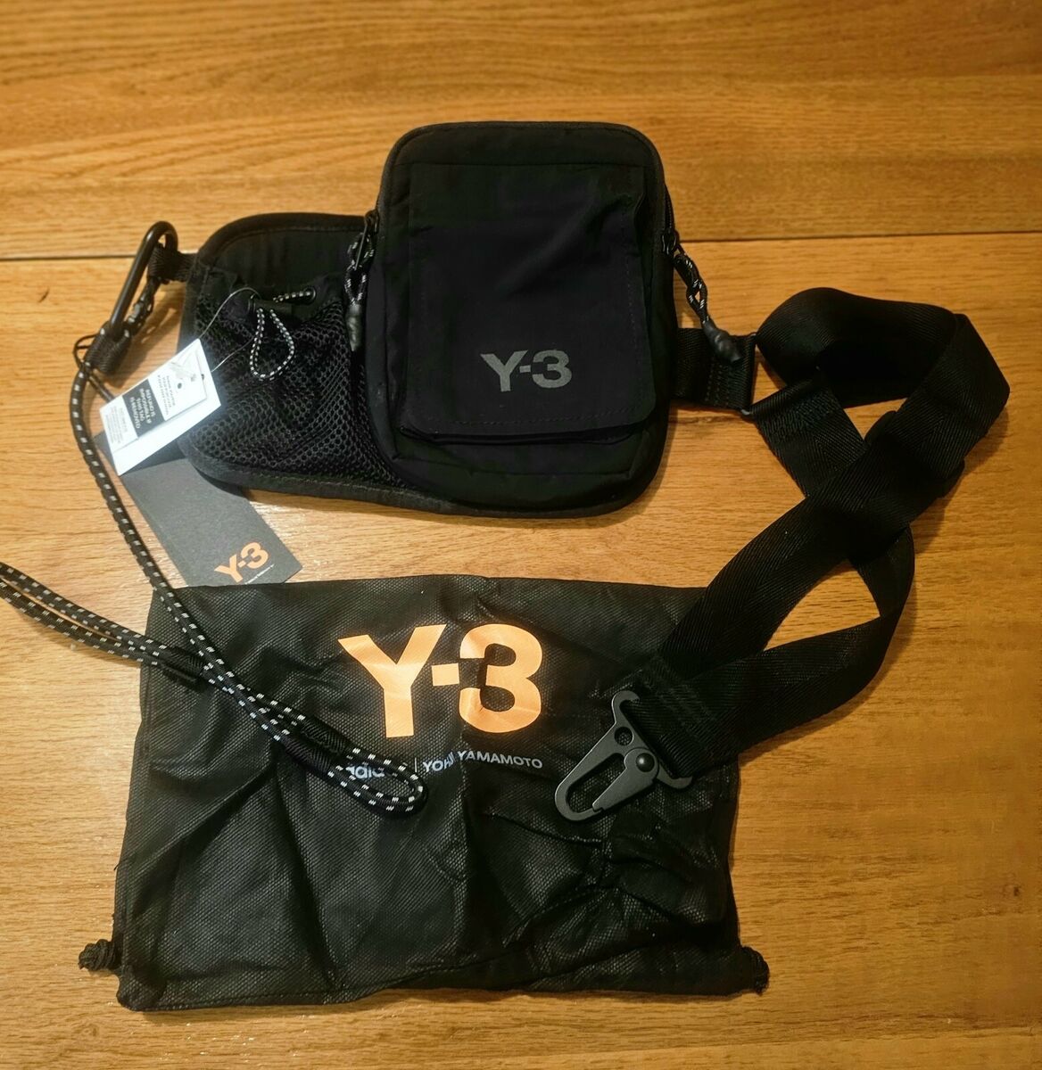 Adidas Y-3 GK2109 Yohji Yamamoto CH3 Cord Bum Bag Waist Adidas Y-3 GK2109 Yohji Yamamoto CH3 Cord Bum Bag Waist